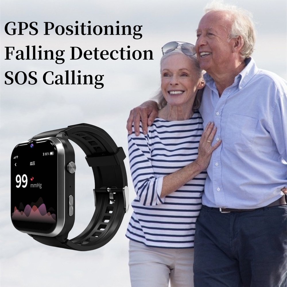 Fall Detection Watch - Elderly Smart Watch For Senior Falling