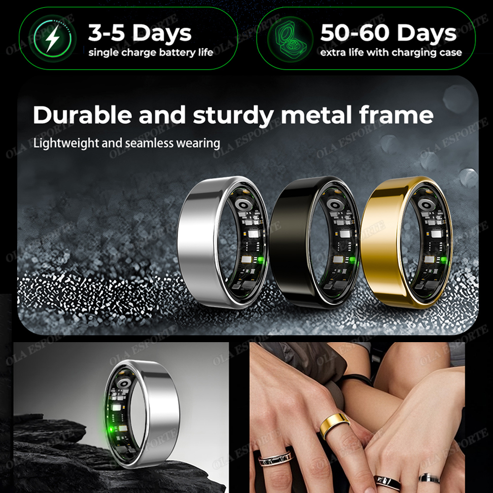 New R09 Smart Ring Men Women w - Temperature Ring Skin のレビューと価格