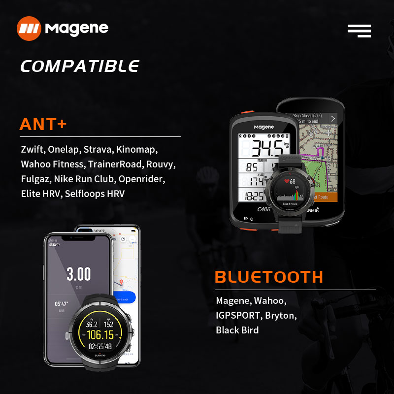 Magene H64 Heart Rate Monitor  - Breath Rate Monitor のレビューと価格