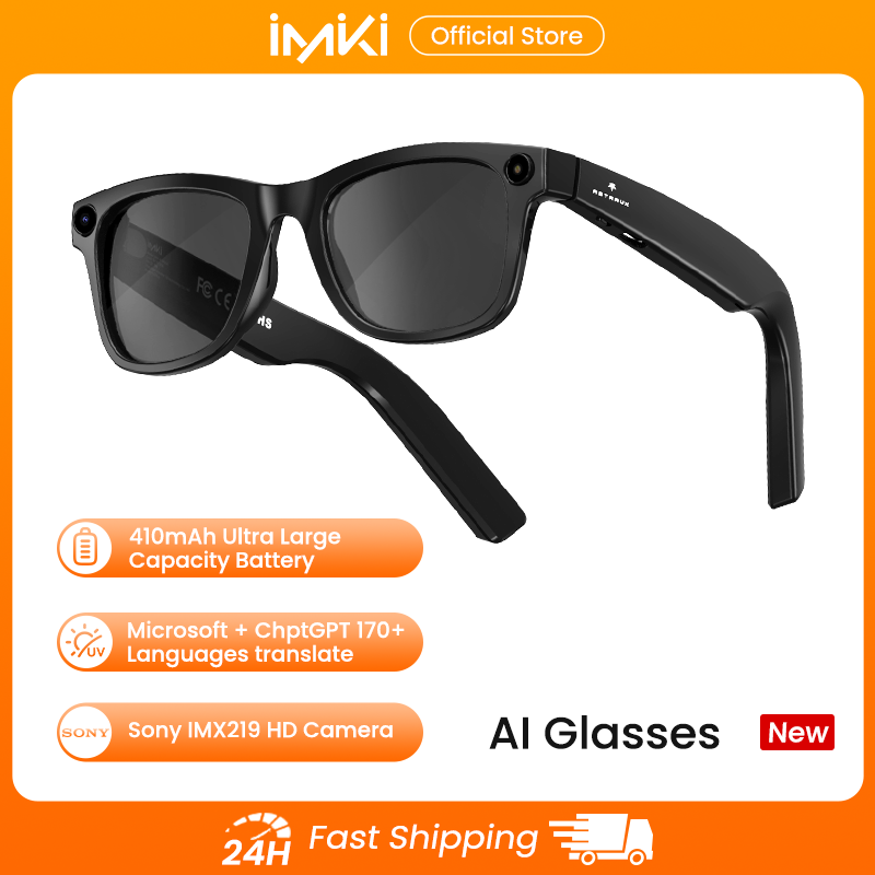IMIKI Ai Smart Glasses 4K 800W - Smart Glasses Lens のレビューと価格