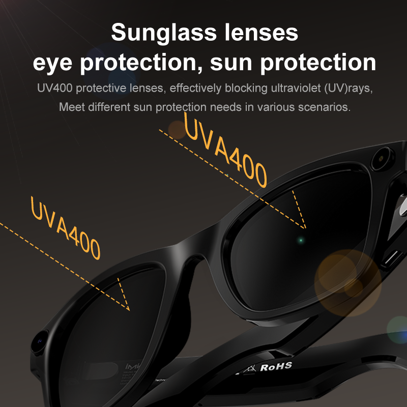 IMIKI Ai Smart Glasses 4K 800W - Smart Glasses Lens のレビューと価格