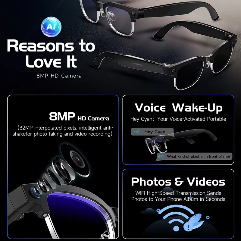 2026New 800W Pixel Camera Smar - Smart Glasses Lens のレビューと価格