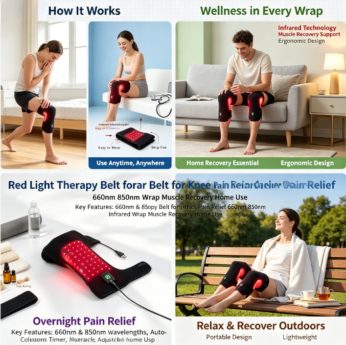 Smart Timer Red Light Therapy  - Smart Knee Wrap のレビューと価格