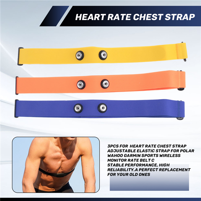 ABHS-3Pcs For Magene Heart Rat - Breath Rate Monitor のレビューと価格
