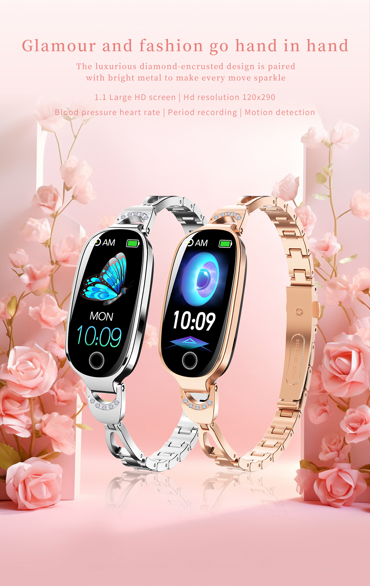 F81 Girl Heart Rate Waterproof - Breath Rate Monitor のレビューと価格