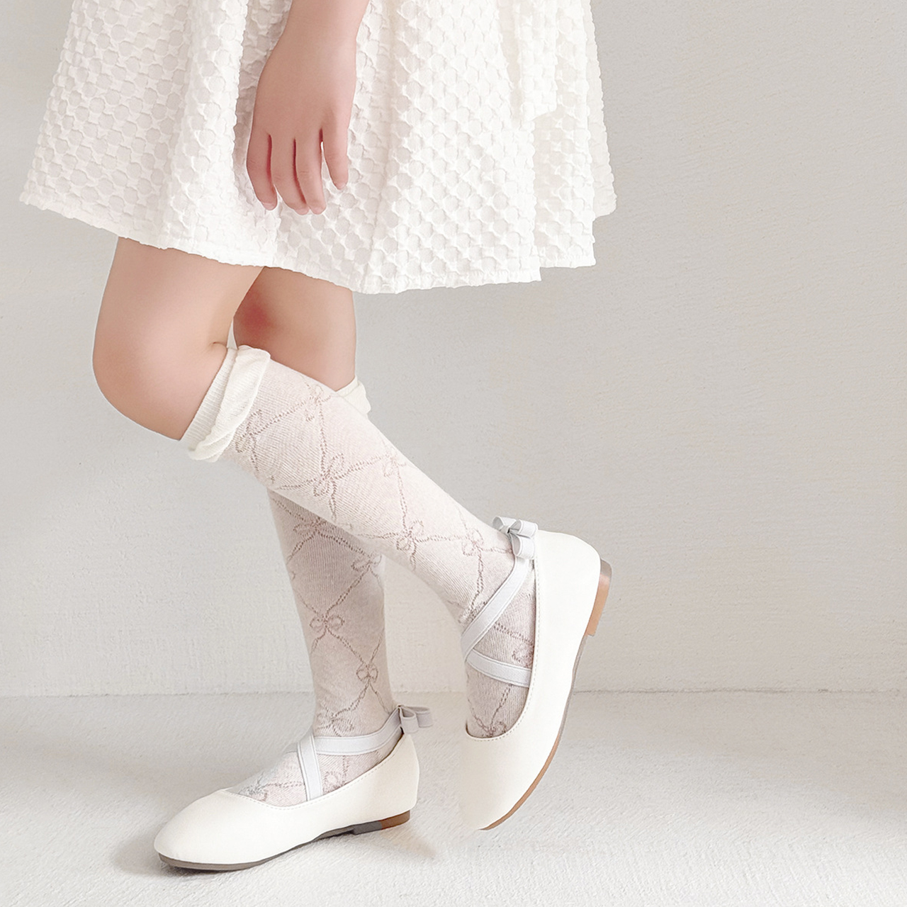 3 Pairs Lace Bow Baby Girl Lon - Baby Sock Oximeter のレビューと価格