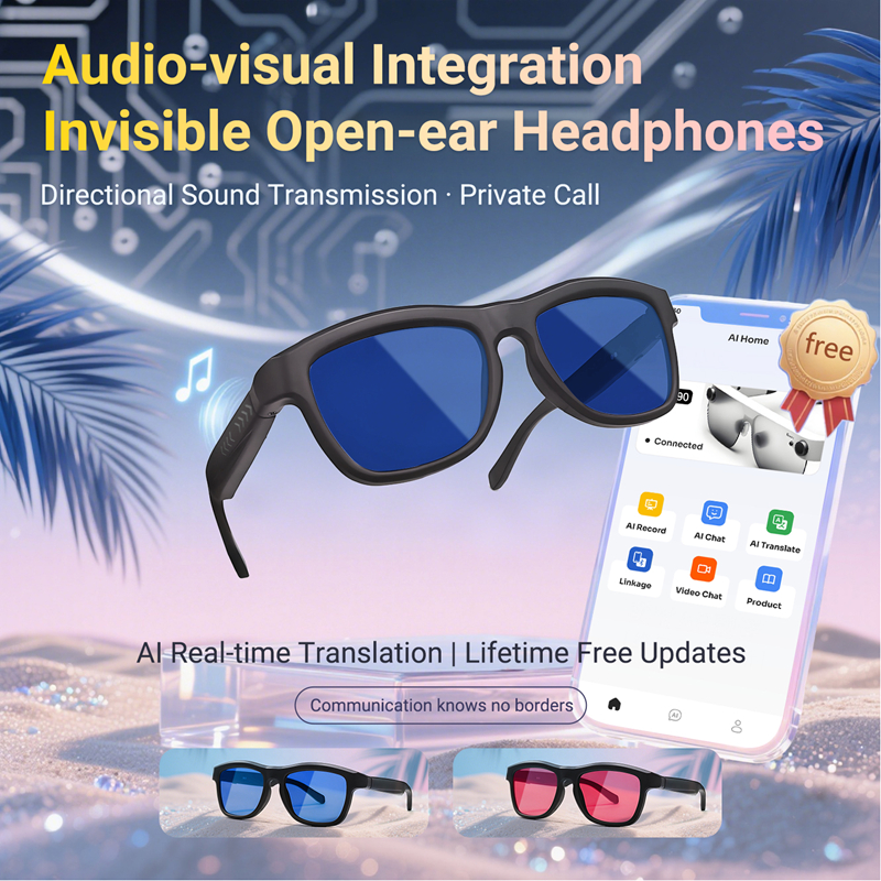 Bluetooth Touch-Dimming Glasse - Smart Glasses Lens のレビューと価格