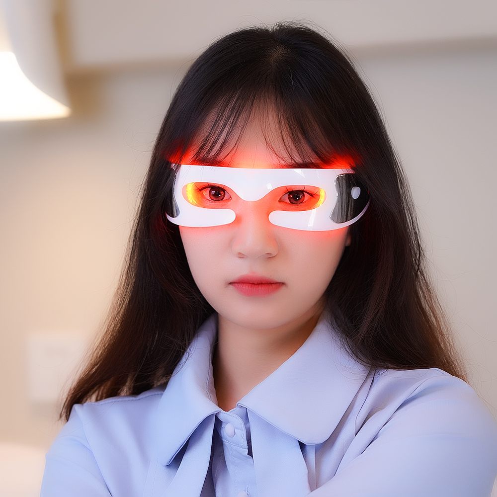 LED Eyecare Mask Device EMS Si - Light Therapy Glasses のレビューと価格