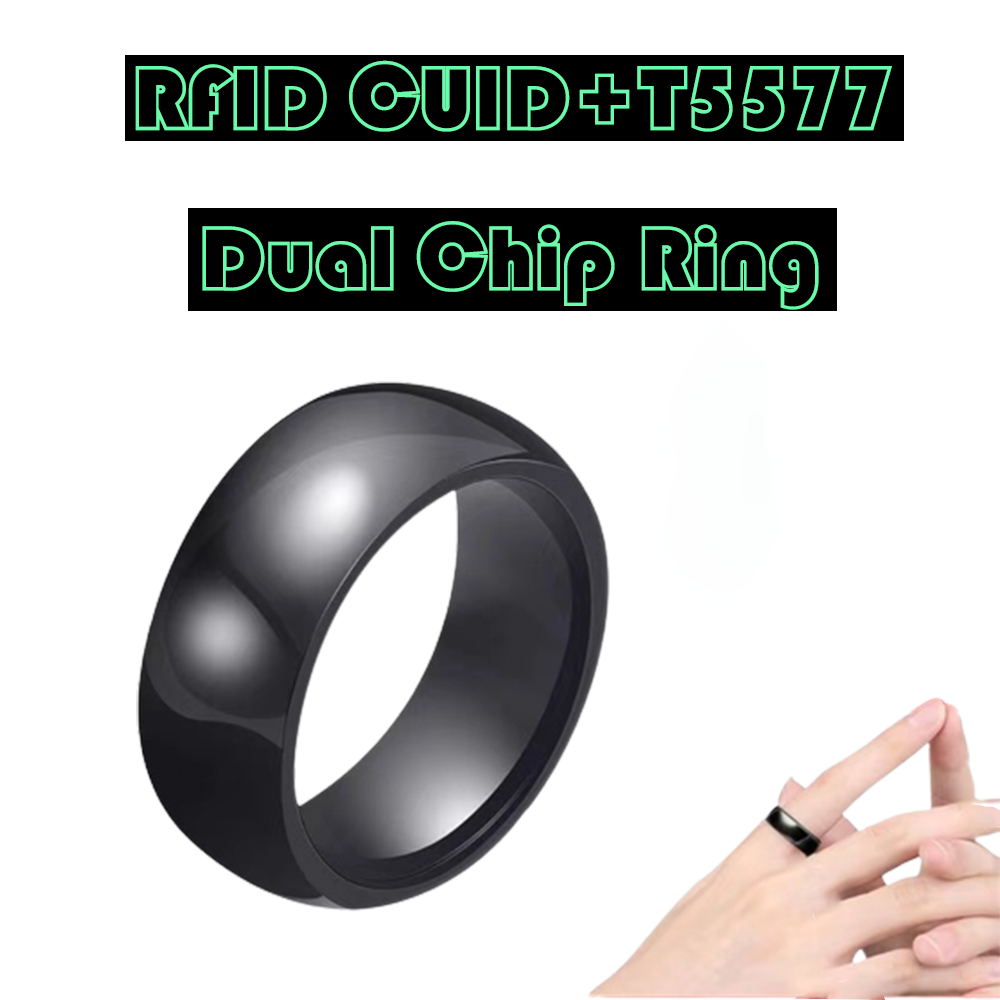 RFID Smart Dual Chip Clone Key - Smart Ring Nfc Pay のレビューと価格