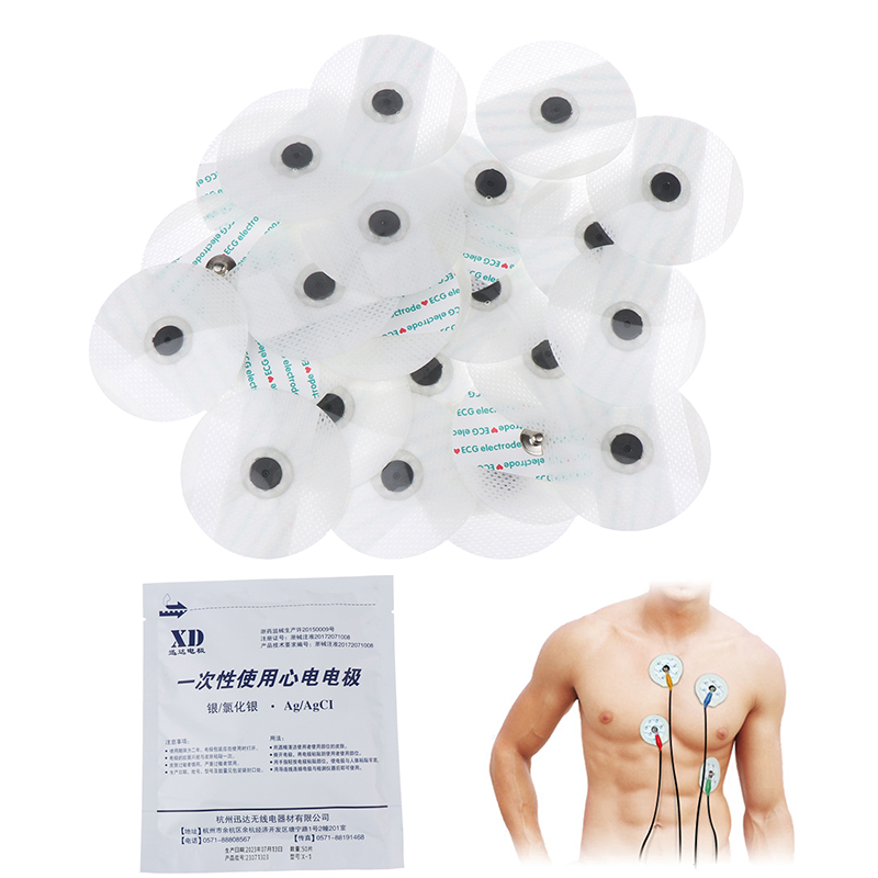 10/50Pcs ECG Electrodes Medica - Ecg Patch Monitor のレビューと価格