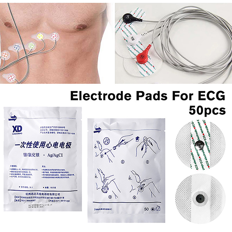 50PCS/Bag Electrode Patch Medi - Ecg Patch Monitor のレビューと価格