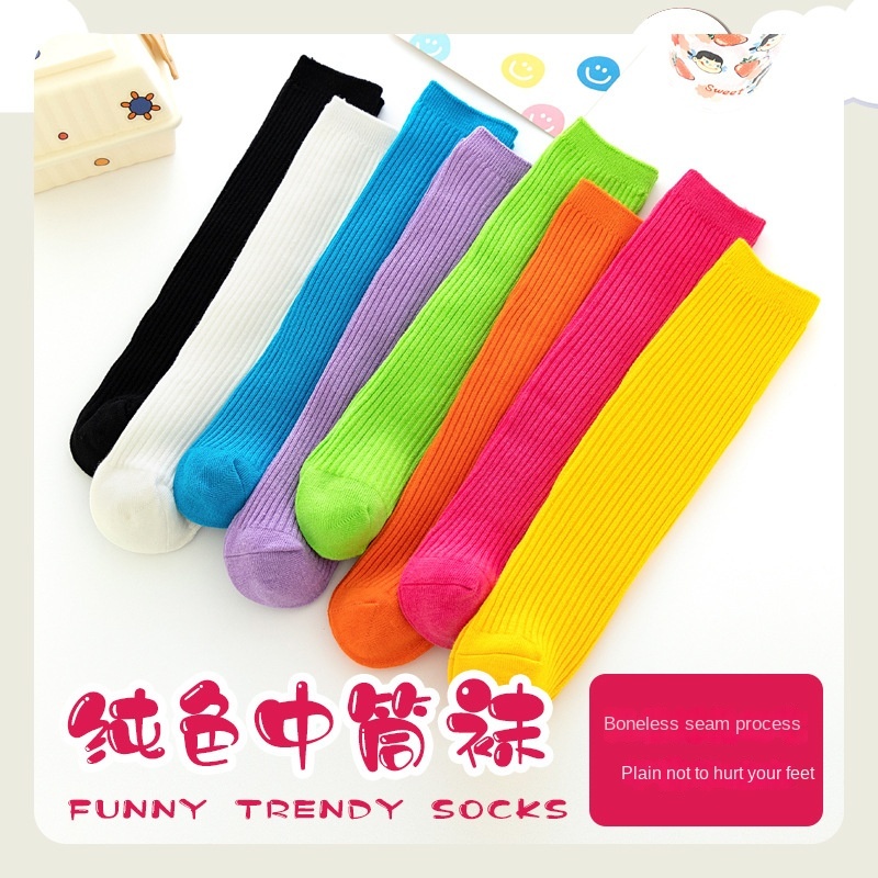1pairs Cute Baby Girls Ribbed  - Baby Sock Oximeter のレビューと価格