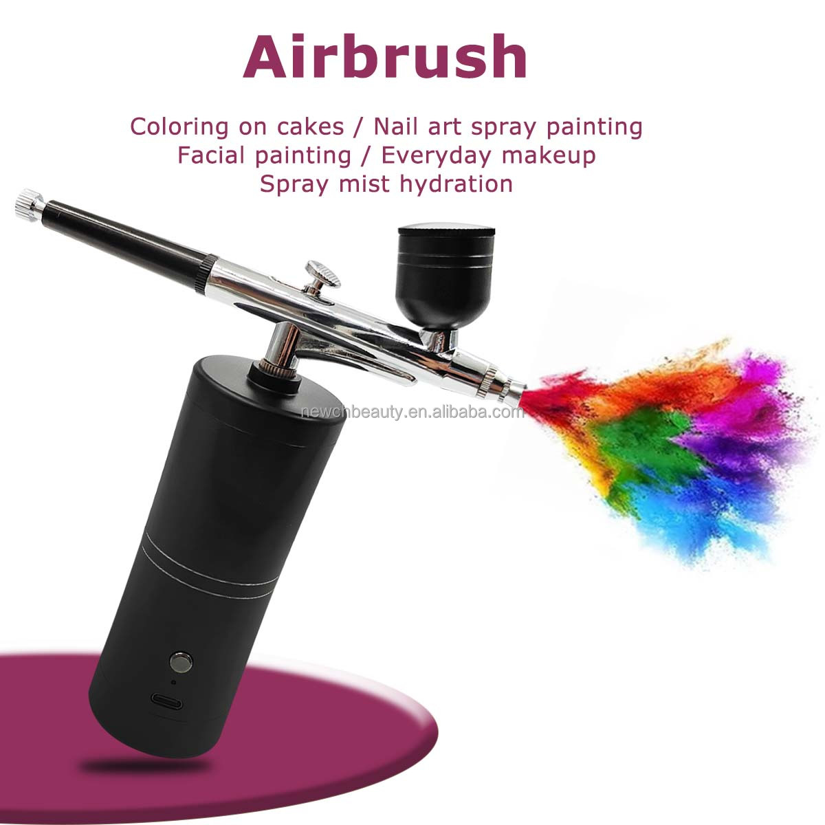 Cordless Airbrush Kit with Com - Galvanic Skin Sensor のレビューと価格