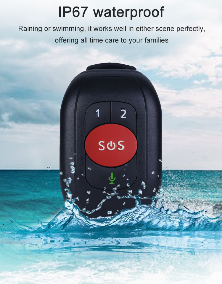 Elderly Watch For Seniors GPS  - Fall Detection Watch のレビューと価格