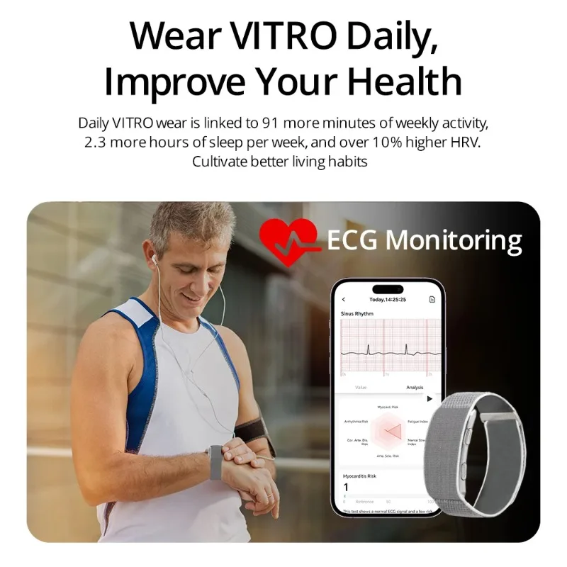 Men Smart Watch ECG Health Blo - Fall Detection Watch のレビューと価格