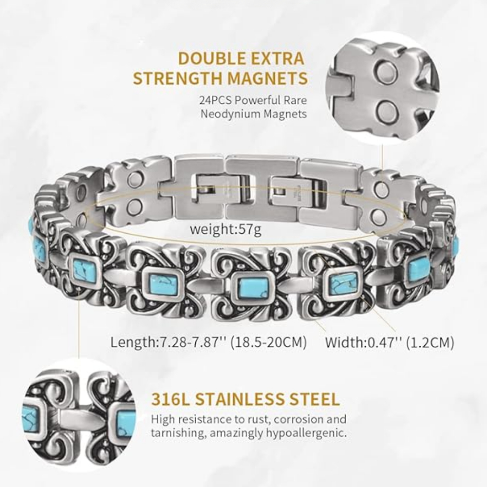 Titanium Steel Blue Turquoise  - Meditation Headband Eeg のレビューと価格