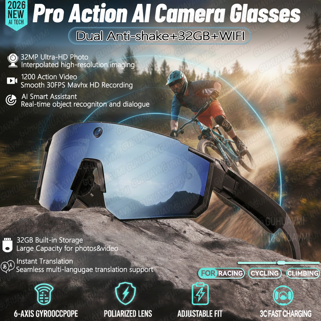 New AI smart shooting&recordin - Smart Glasses Lens のレビューと価格