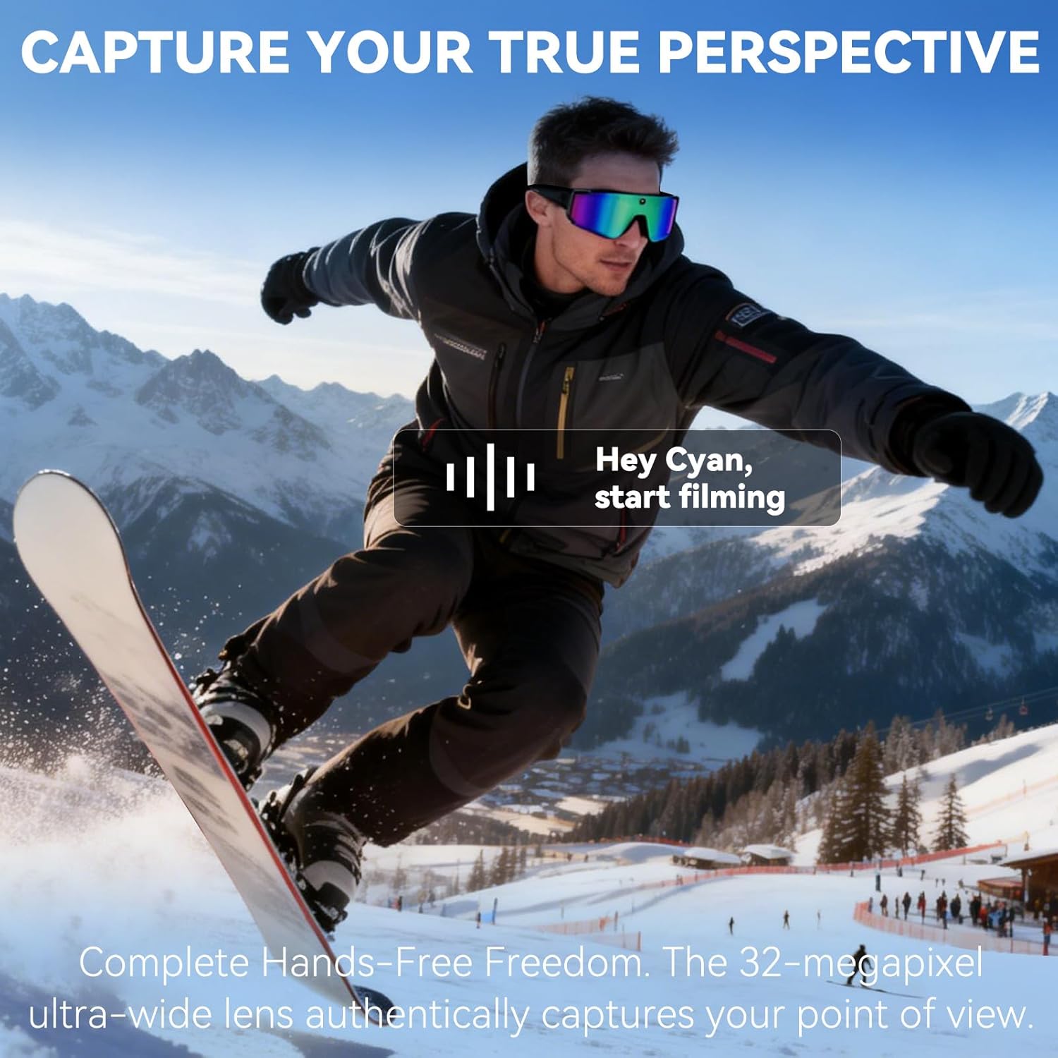 New AI smart shooting&recordin - Smart Glasses Lens のレビューと価格