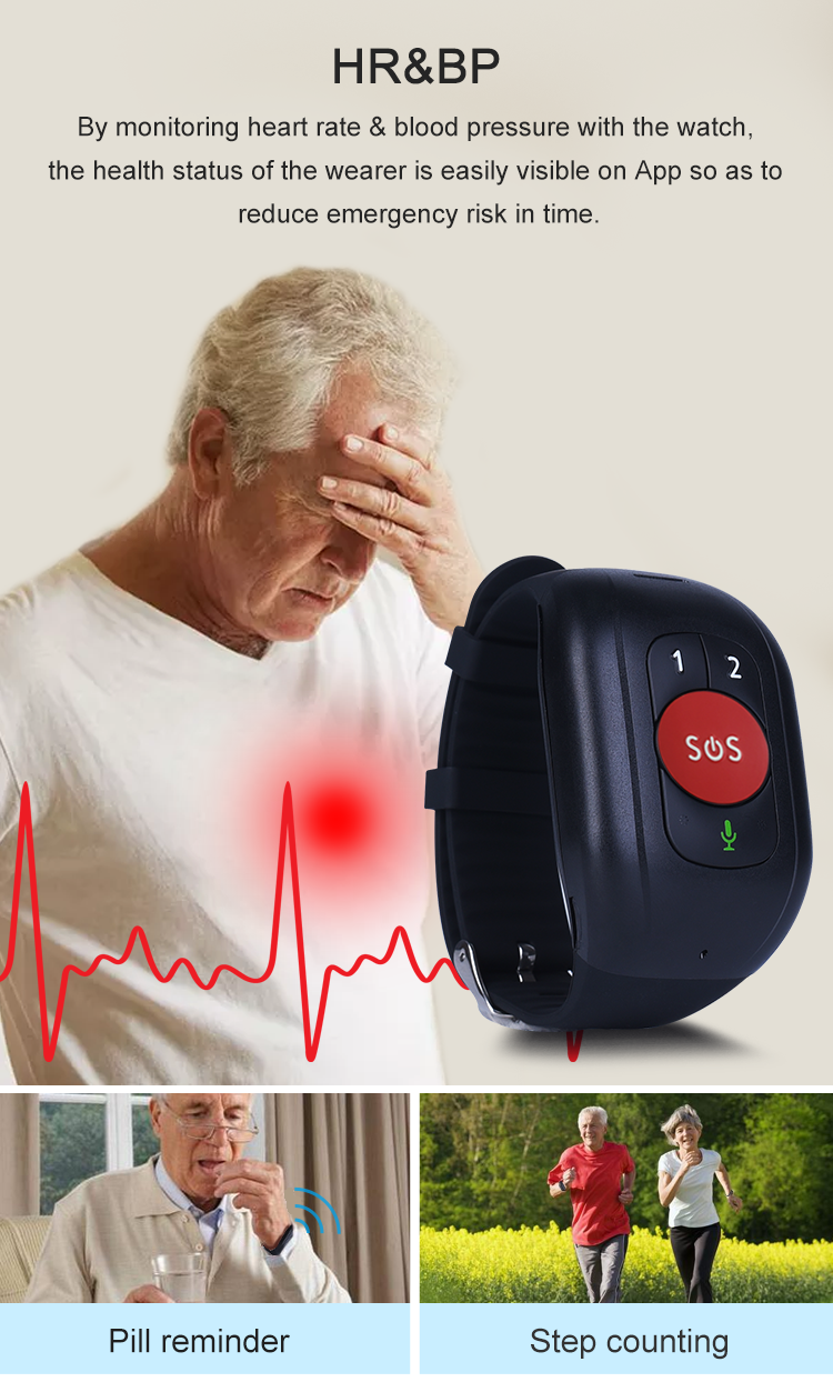 4G Smart GPS Tracker Watch for - Fall Detection Watch のレビューと価格