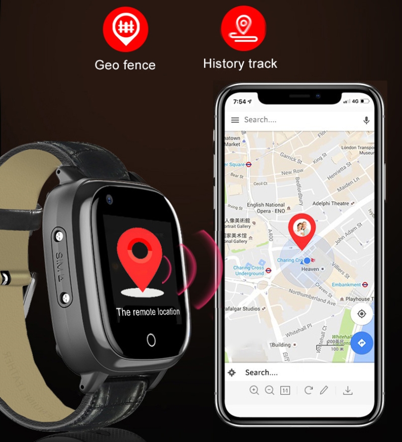 Elderly Smart Watch For Old Pe - Fall Detection Watch のレビューと価格