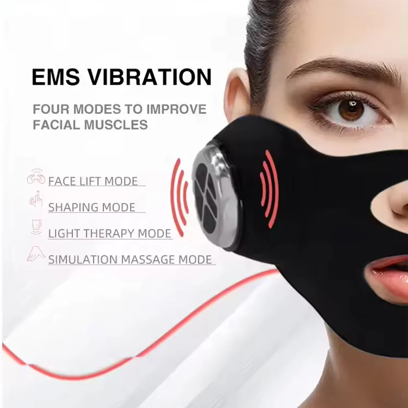 V Face Lifting EMS Facial Mask - Galvanic Skin Sensor のレビューと価格