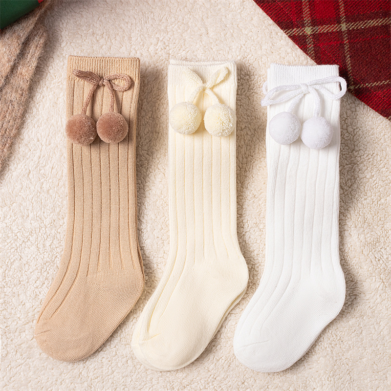 3Pairs/Lot Baby Ball Knee High - Baby Sock Oximeter のレビューと価格