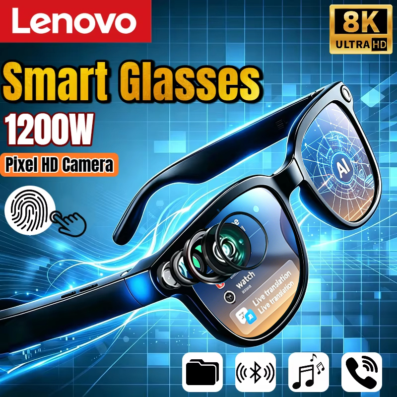 Lenovo AI Smart Glasses 8K Rem - Smart Glasses Lens のレビューと価格