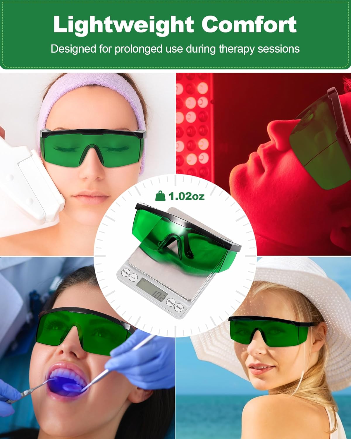 Red Light Therapy Glasses Eye  - Light Therapy Glasses のレビューと価格