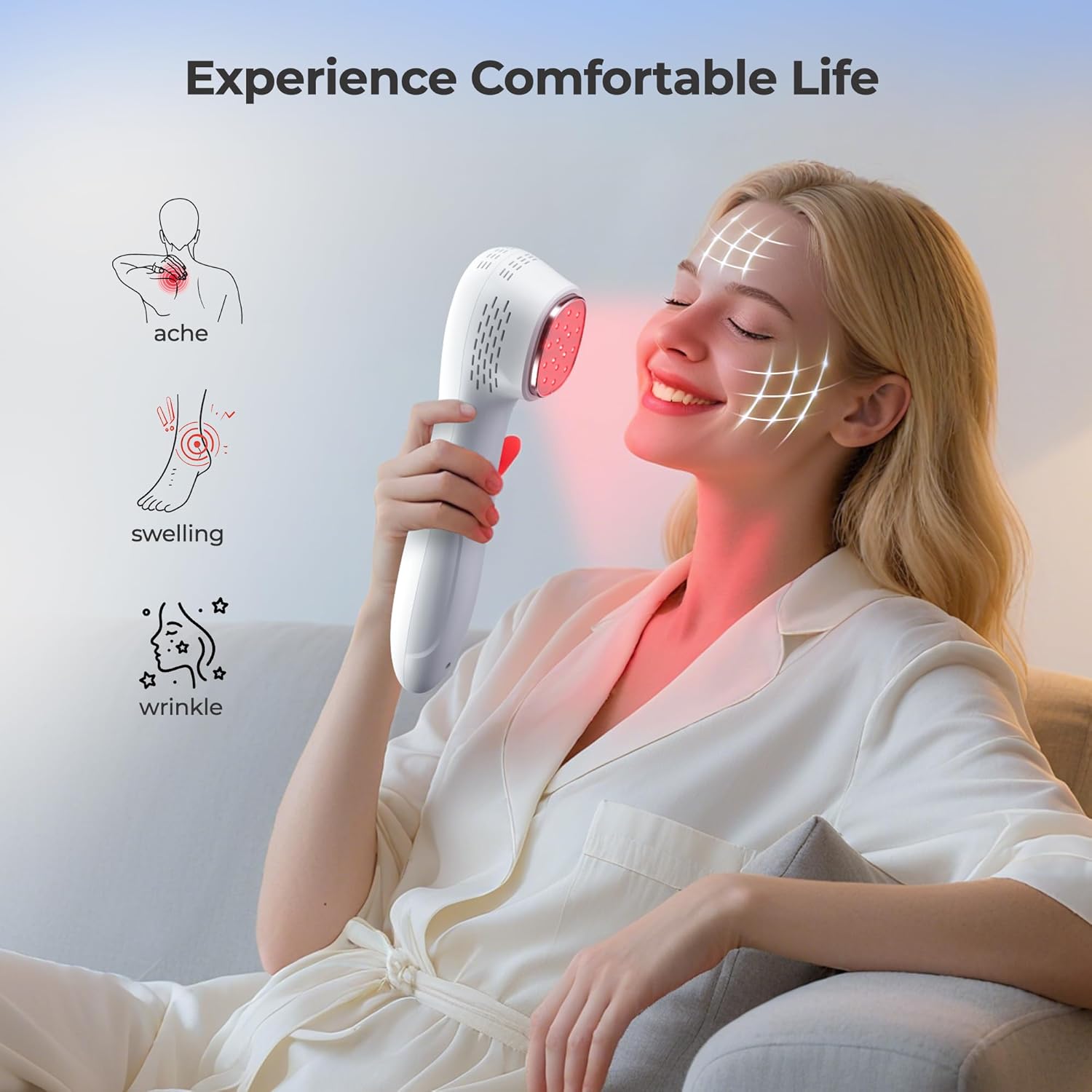Portable Red Light Therapy Wan - Light Therapy Glasses のレビューと価格