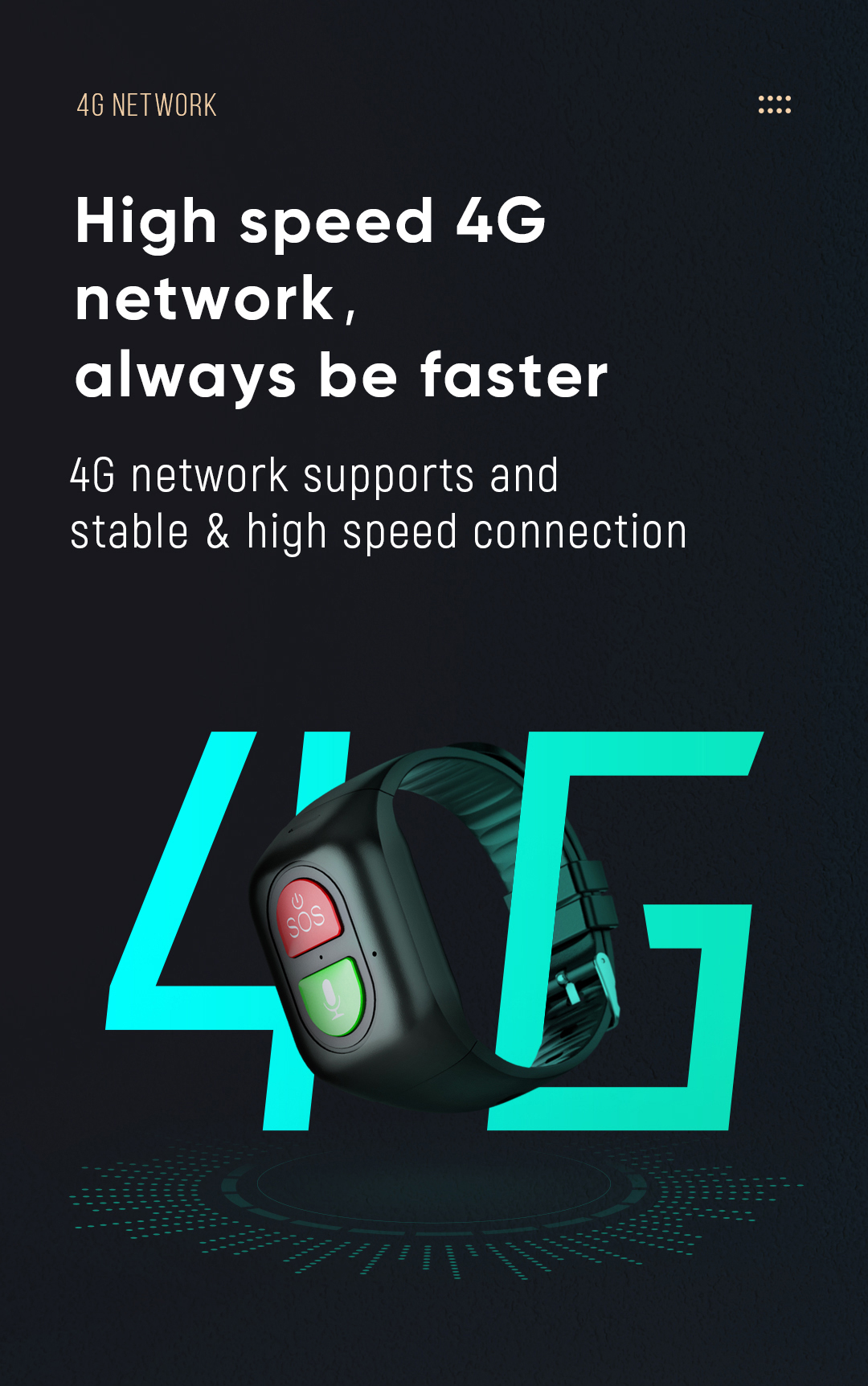 Elderly Smart Watch 4G Sim Car - Fall Detection Watch のレビューと価格
