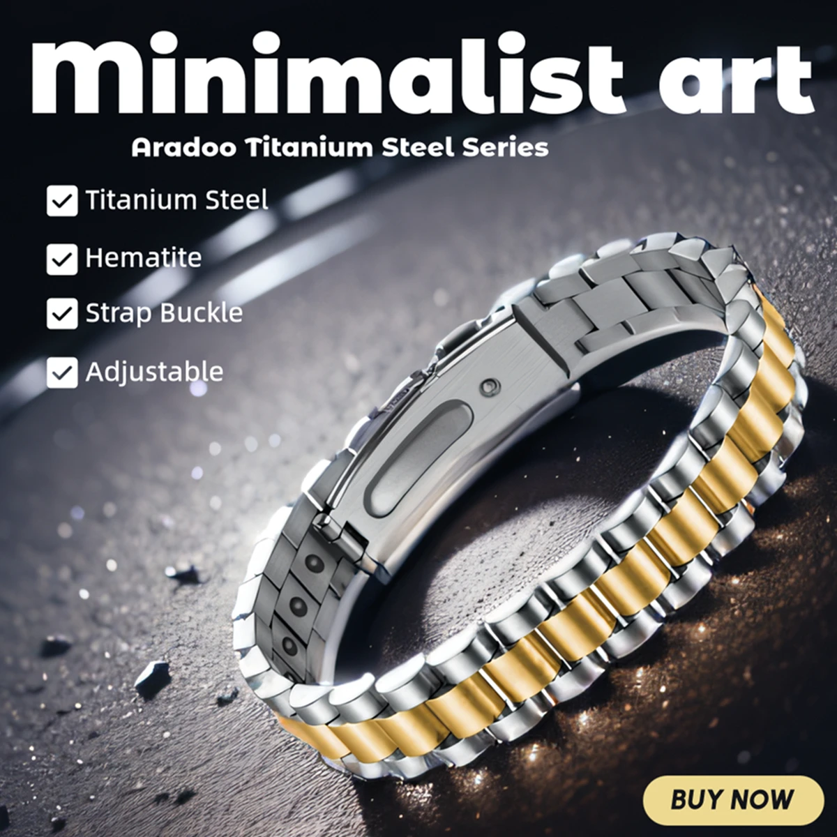 Titanium Steel Hematite Magnet - Meditation Headband Eeg のレビューと価格