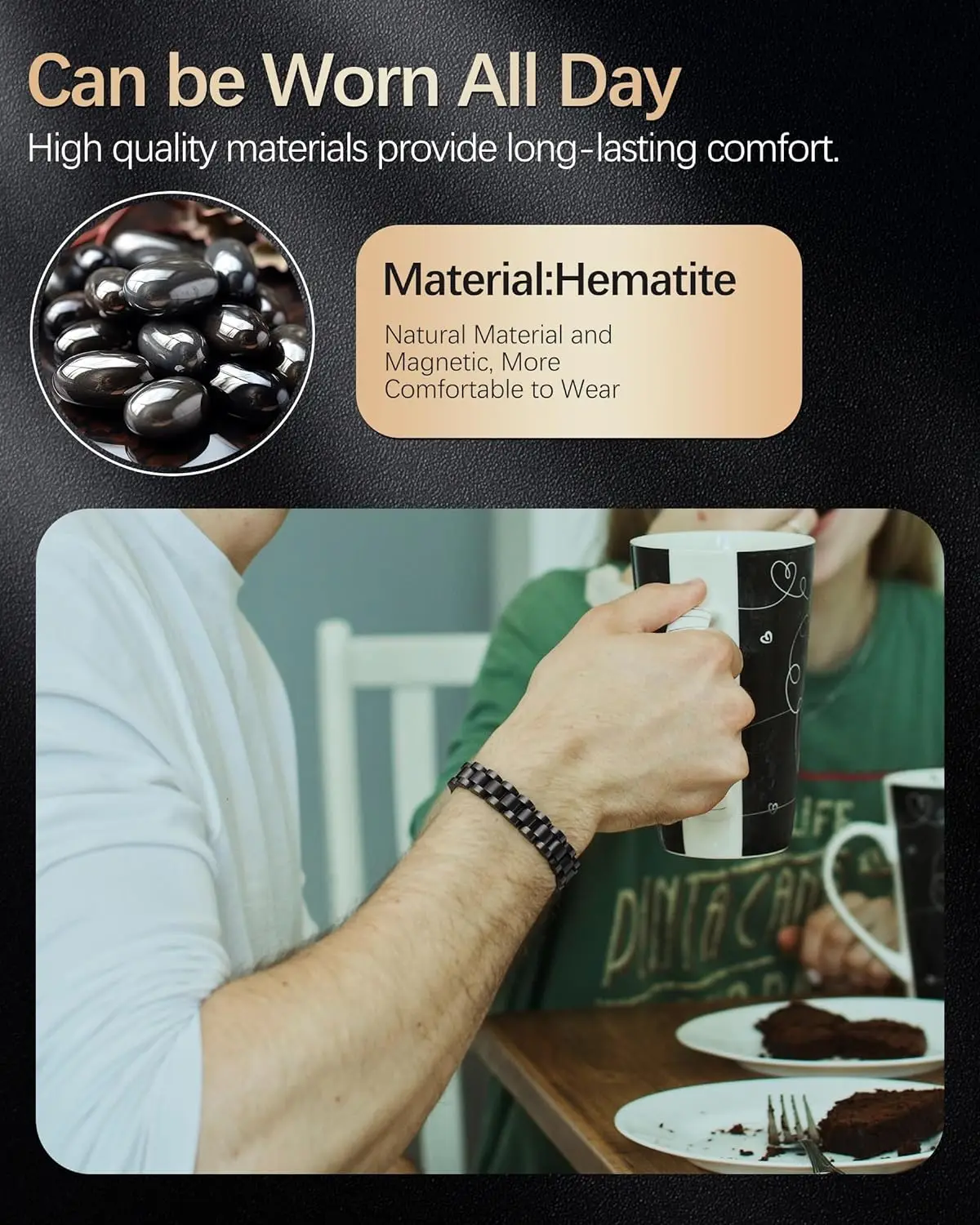 Titanium Steel Hematite Magnet - Meditation Headband Eeg のレビューと価格