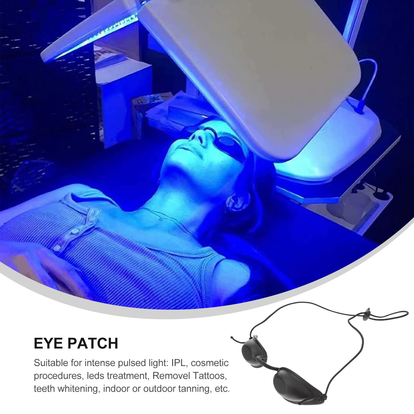 Safety Goggles Ipl Eye Patch B - Light Therapy Glasses のレビューと価格