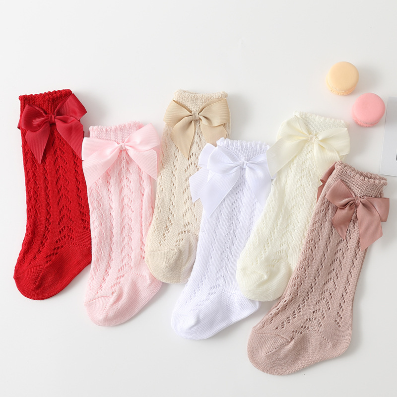 1 Pairs Summer Fashion Bow Bab - Baby Sock Oximeter のレビューと価格