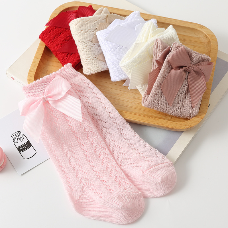 1 Pairs Summer Fashion Bow Bab - Baby Sock Oximeter のレビューと価格