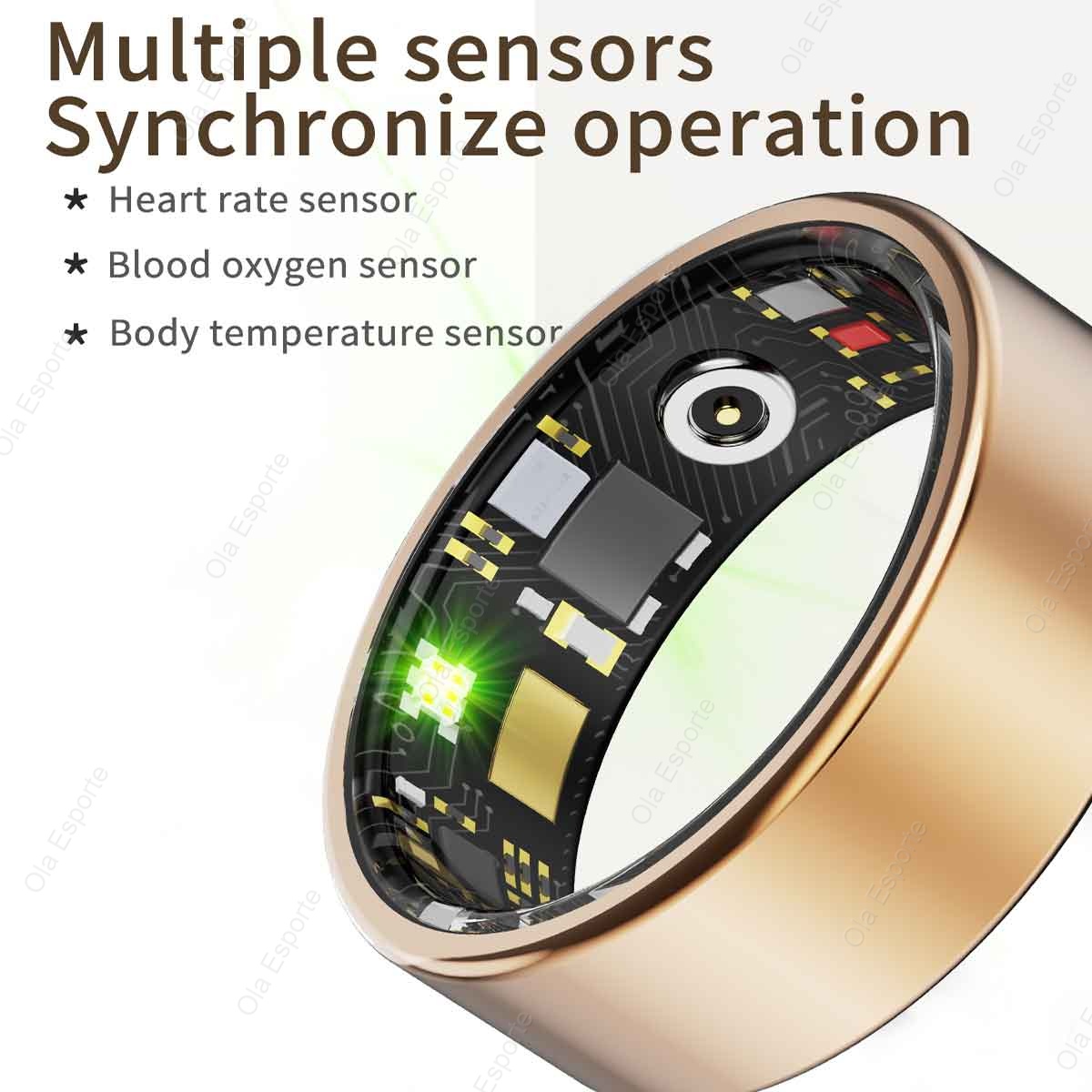 R09 Smart Ring Men Women with  - Temperature Ring Skin のレビューと価格