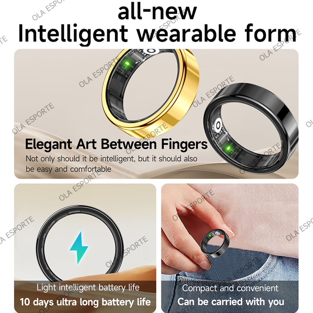 Smart Ring For Men Women Touch - Temperature Ring Skin のレビューと価格