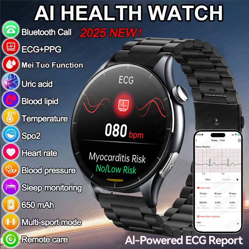 ECG Health Diagnosis Smart Wat - Fatigue Band Monitor のレビューと価格