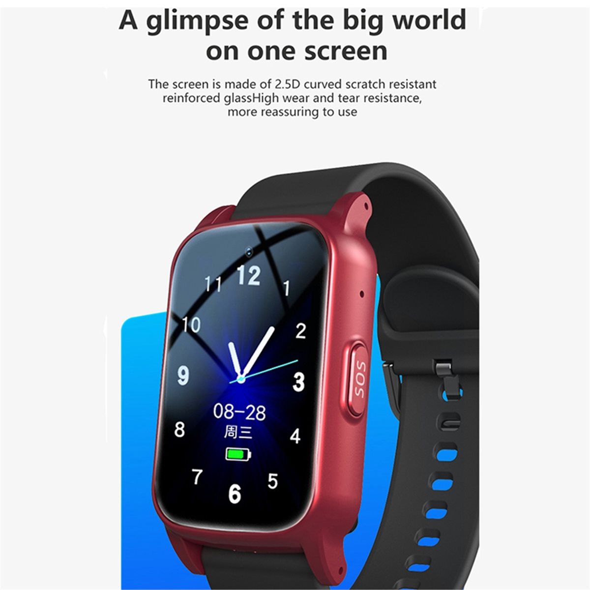 4G Elderly Smart Watch with GP - Fall Detection Watch のレビューと価格