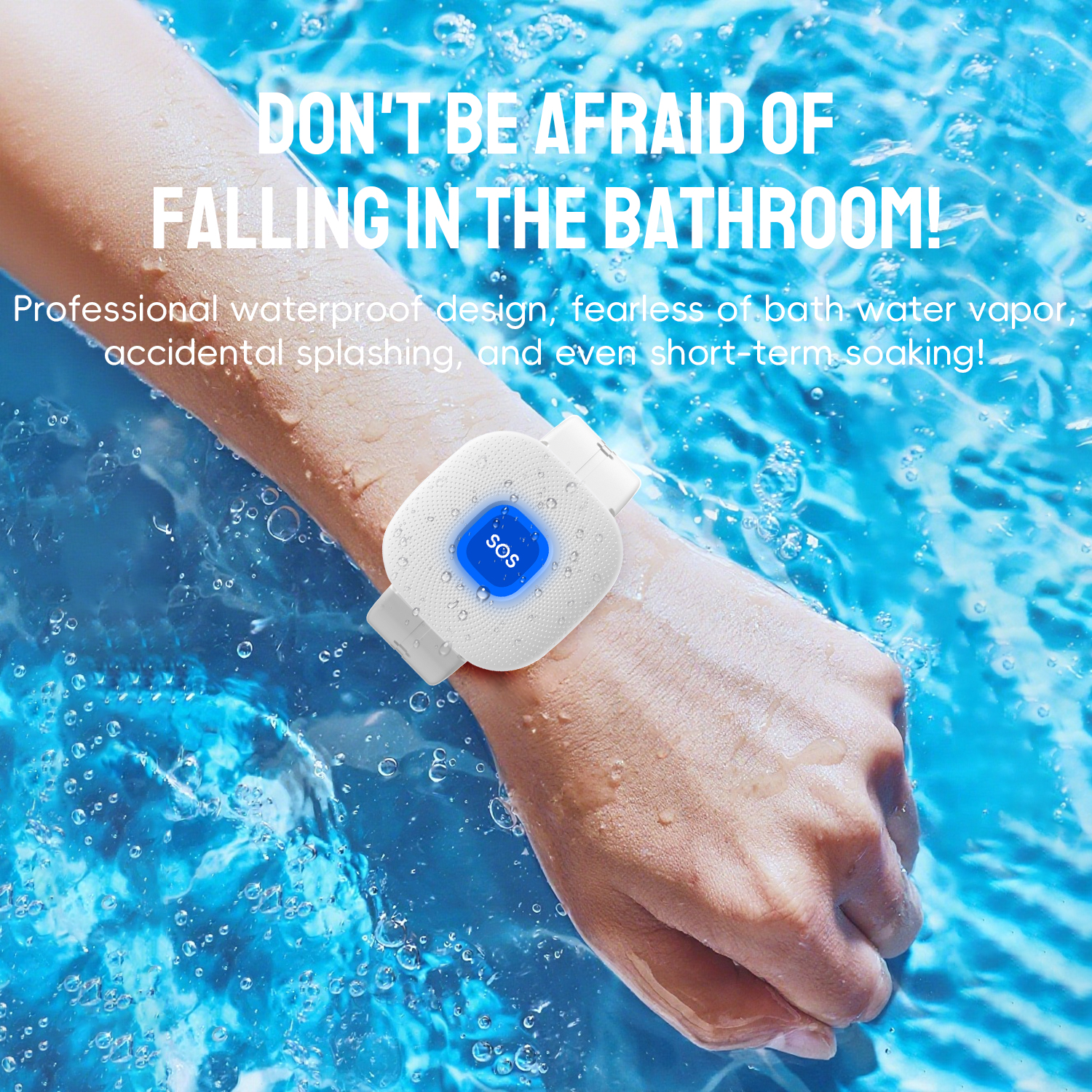 Waterproof Tuya Smart Wifi Saf - Fall Detection Watch のレビューと価格
