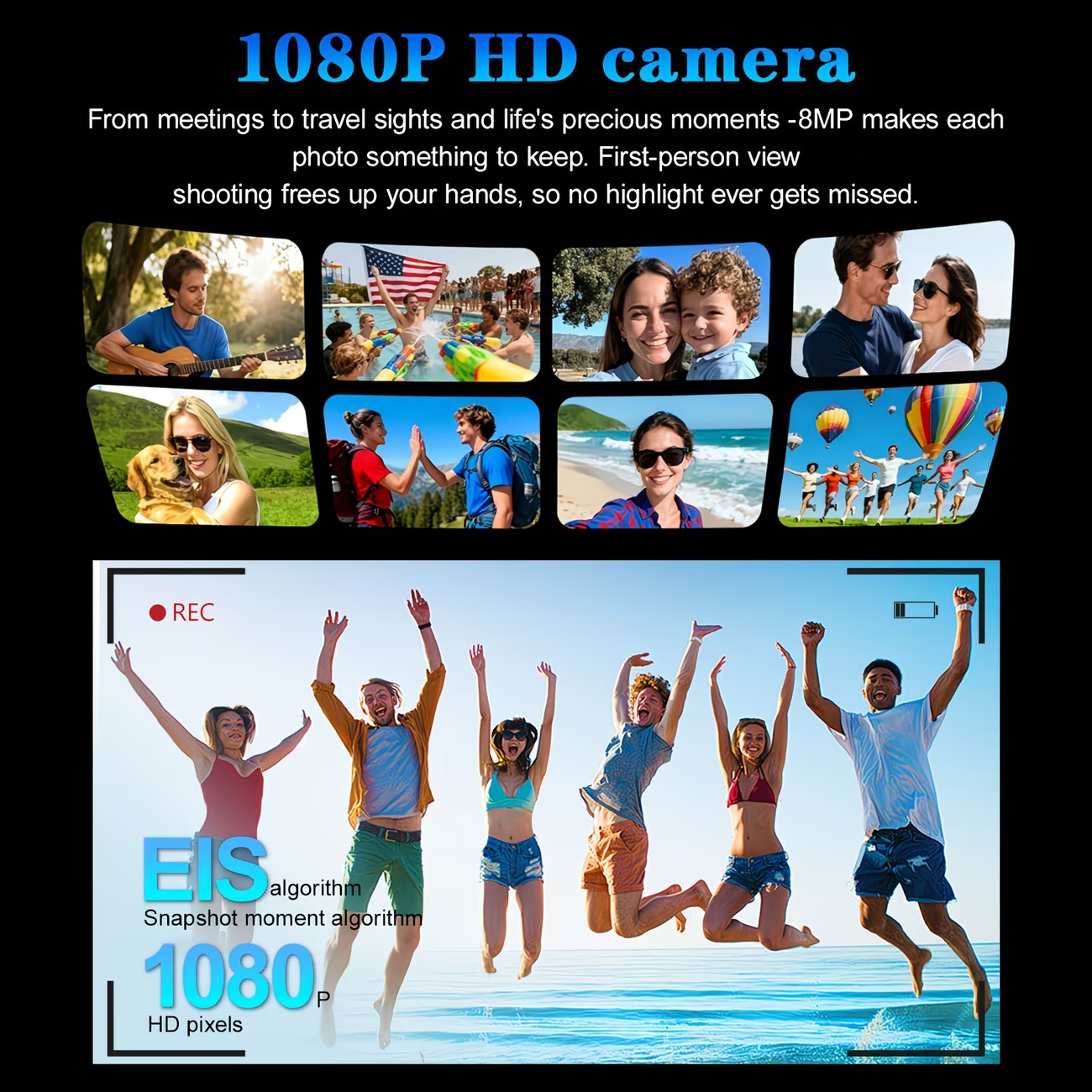 2026 HD AI Smart Glasses 32GB  - Smart Glasses Lens のレビューと価格
