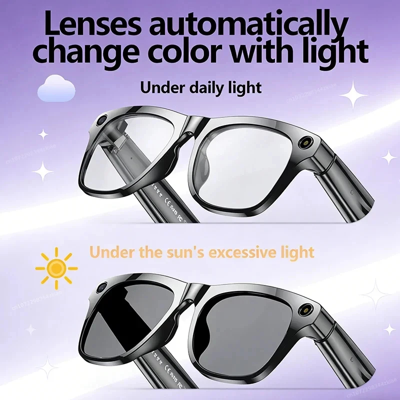 8K AI Smart Glasses Bluetooth  - Smart Glasses Lens のレビューと価格
