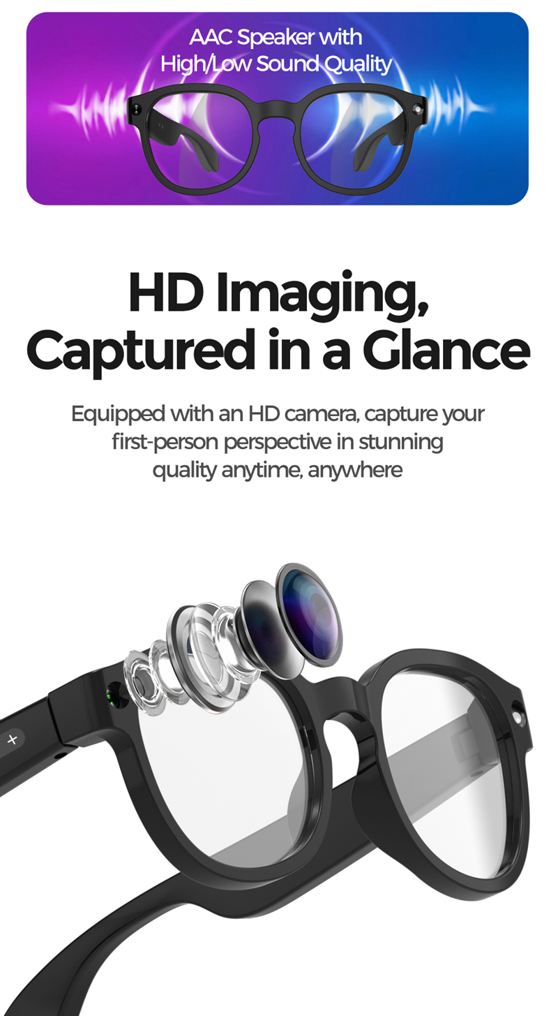 New Wireless Cam Sunglasses Wi - Smart Glasses Lens のレビューと価格