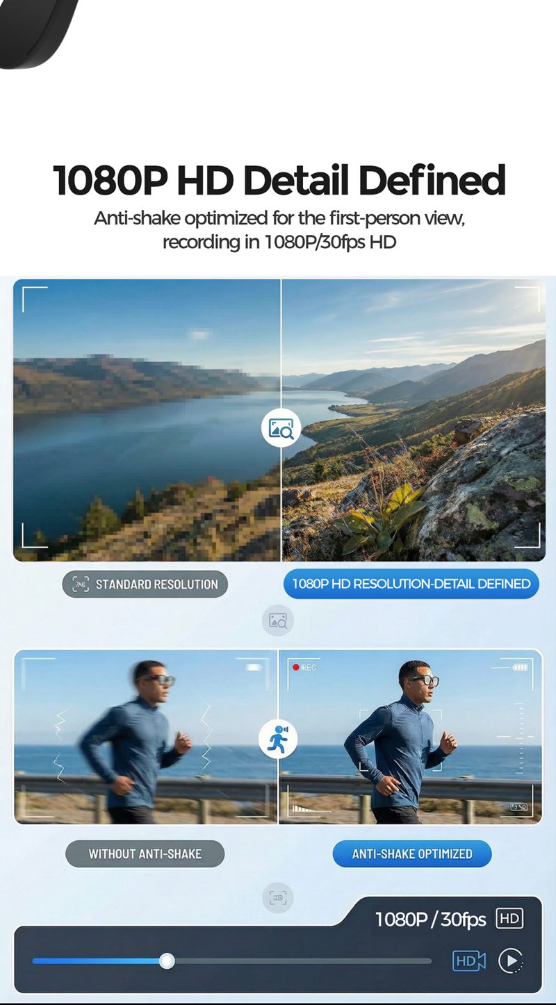 New Wireless Cam Sunglasses Wi - Smart Glasses Lens のレビューと価格